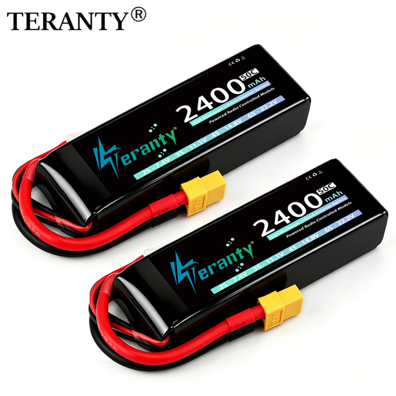 Drone Battery Plate - Batería Lipo TERANTY 3S 2200/2400/2600mAh 11.1V