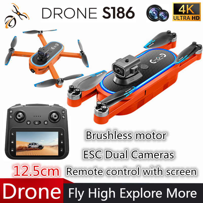 Drone Battery Box - 2025 S186 Drone profesional 4K HD