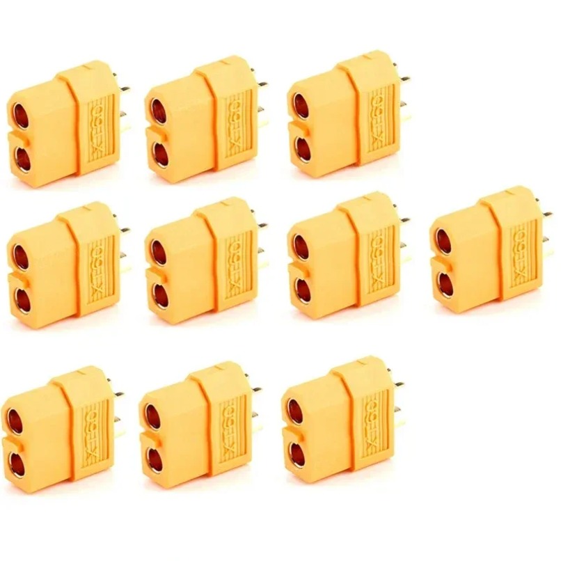 Drone Battery Connector - Conectores tipo bala XT60, macho y
