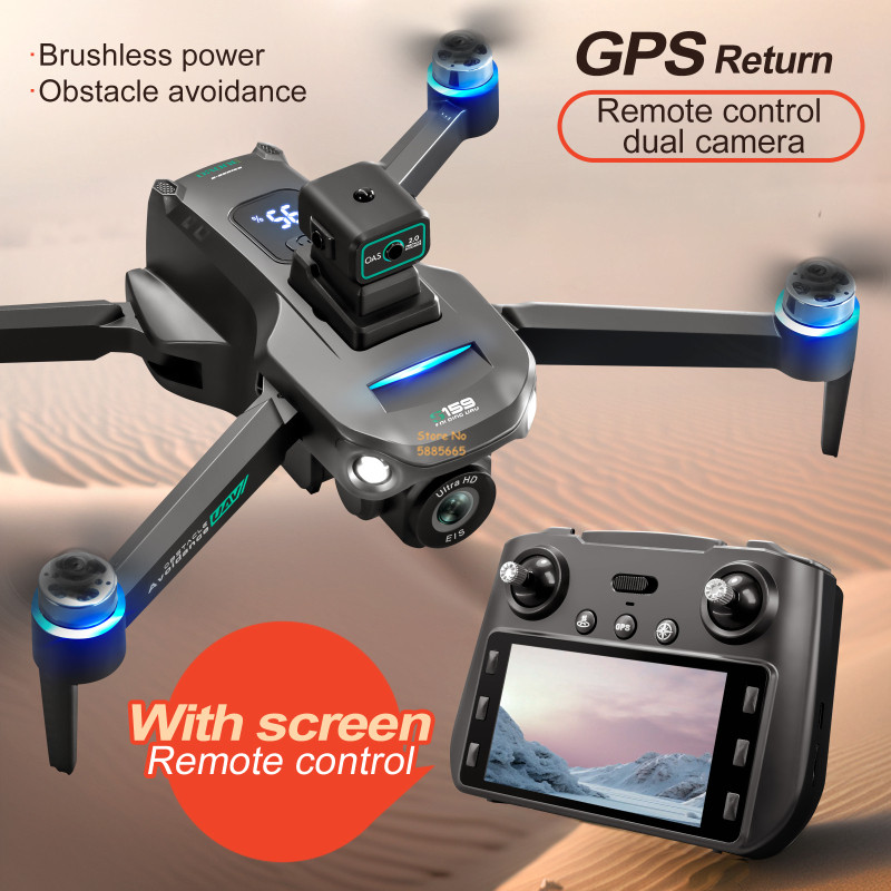 Drone Battery Box - 8K Cámara Dual 5G WIFI FPV