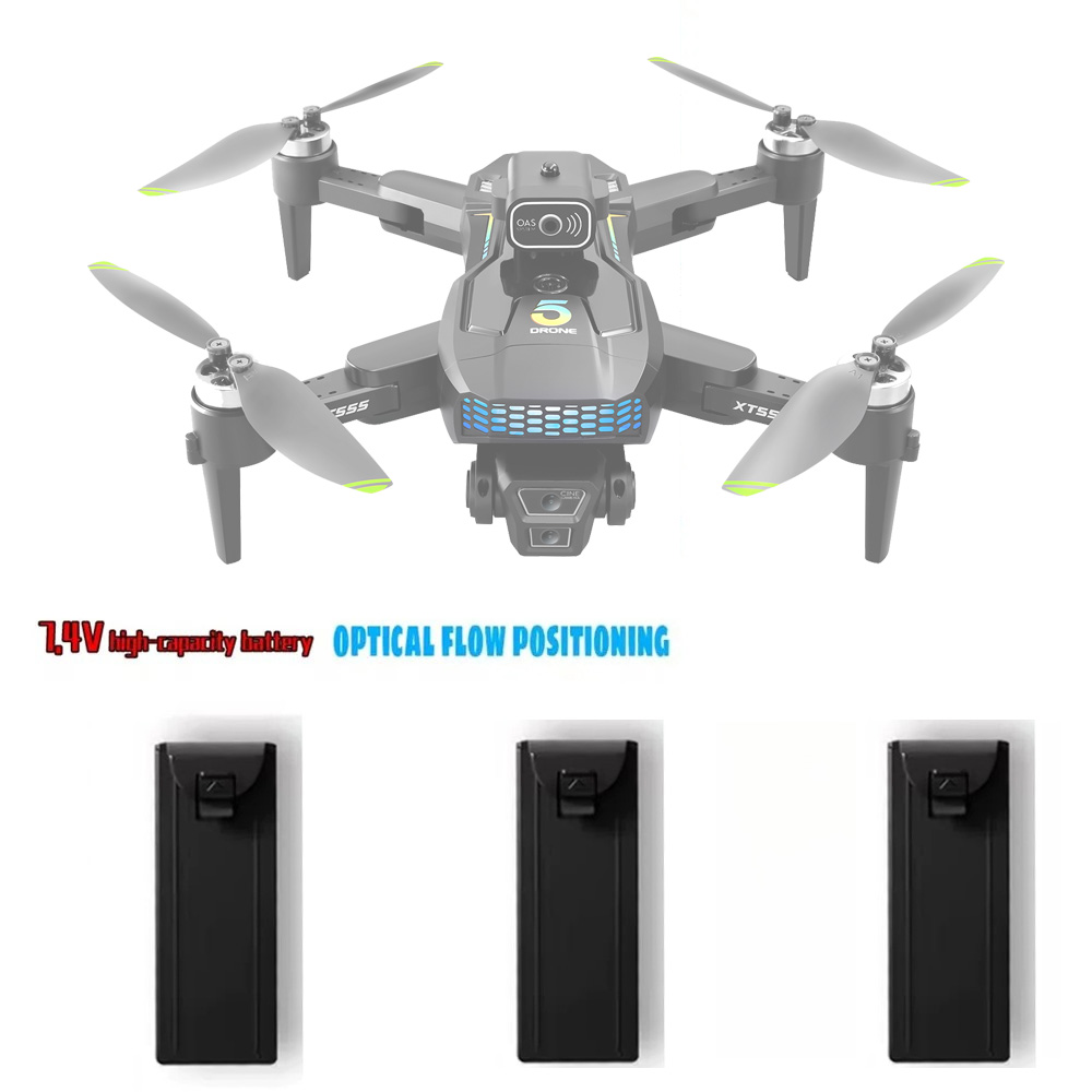 Drone Battery Li-Ion - Batería para Dron XT555 GPS, 3.7V