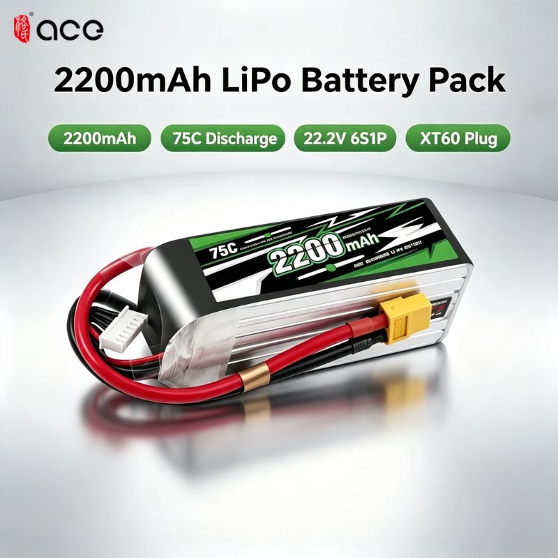 Drone Battery 6S - NUEVA Batería Lipo Gens ACE 22.2V