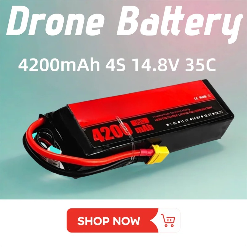 Drone Battery Li-Ion - Batería LiPo de 4200mAh 4S 14,8V
