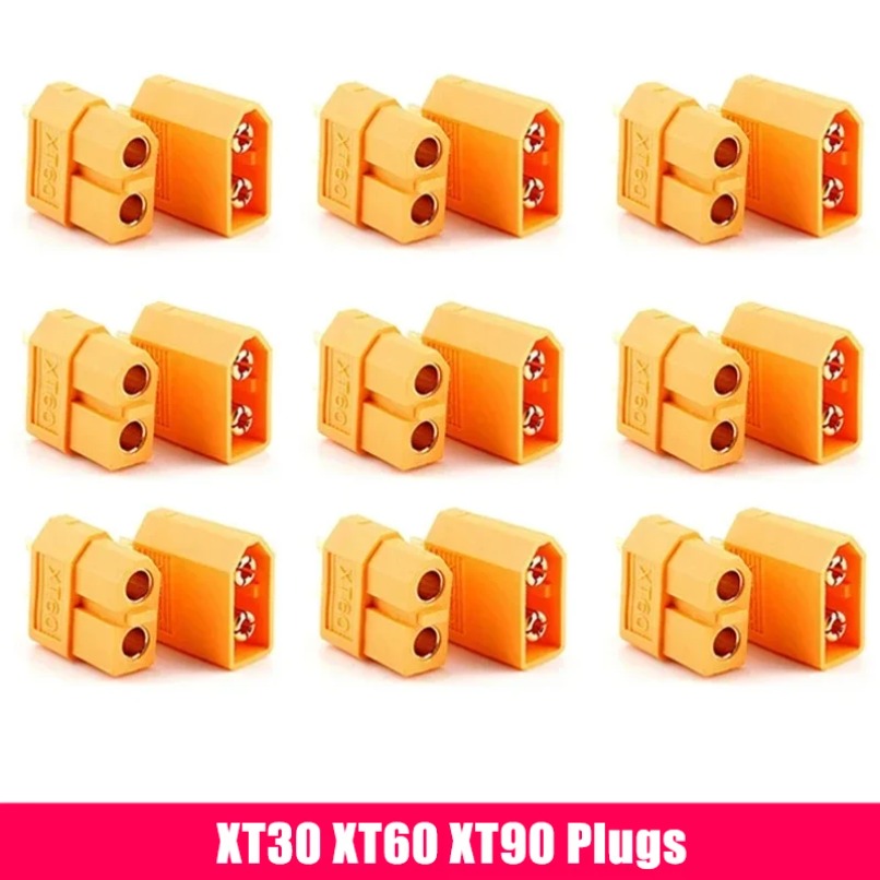 Conectores tipo bala XT60, mac - Drone Battery Connector reseña y precio
