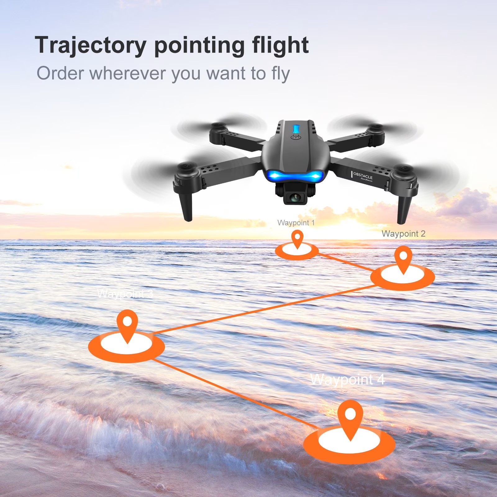 El Dron Plegable E88PRO MAX 20 - Drone Battery Box reseña y precio