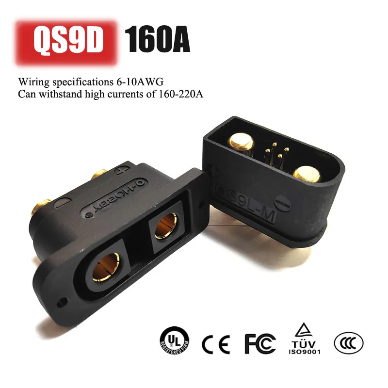Conector antichispa QS9D, plac - Drone Battery Plate reseña y precio