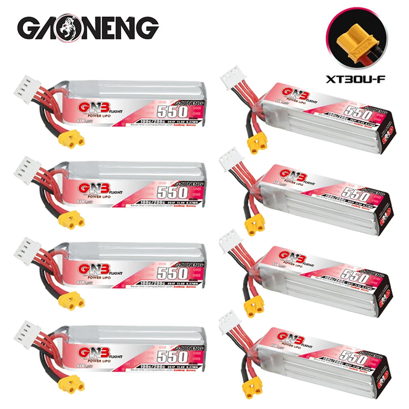 Batería Lipo GNB HV 11,4 V 550 - Drone Battery Plate reseña y precio