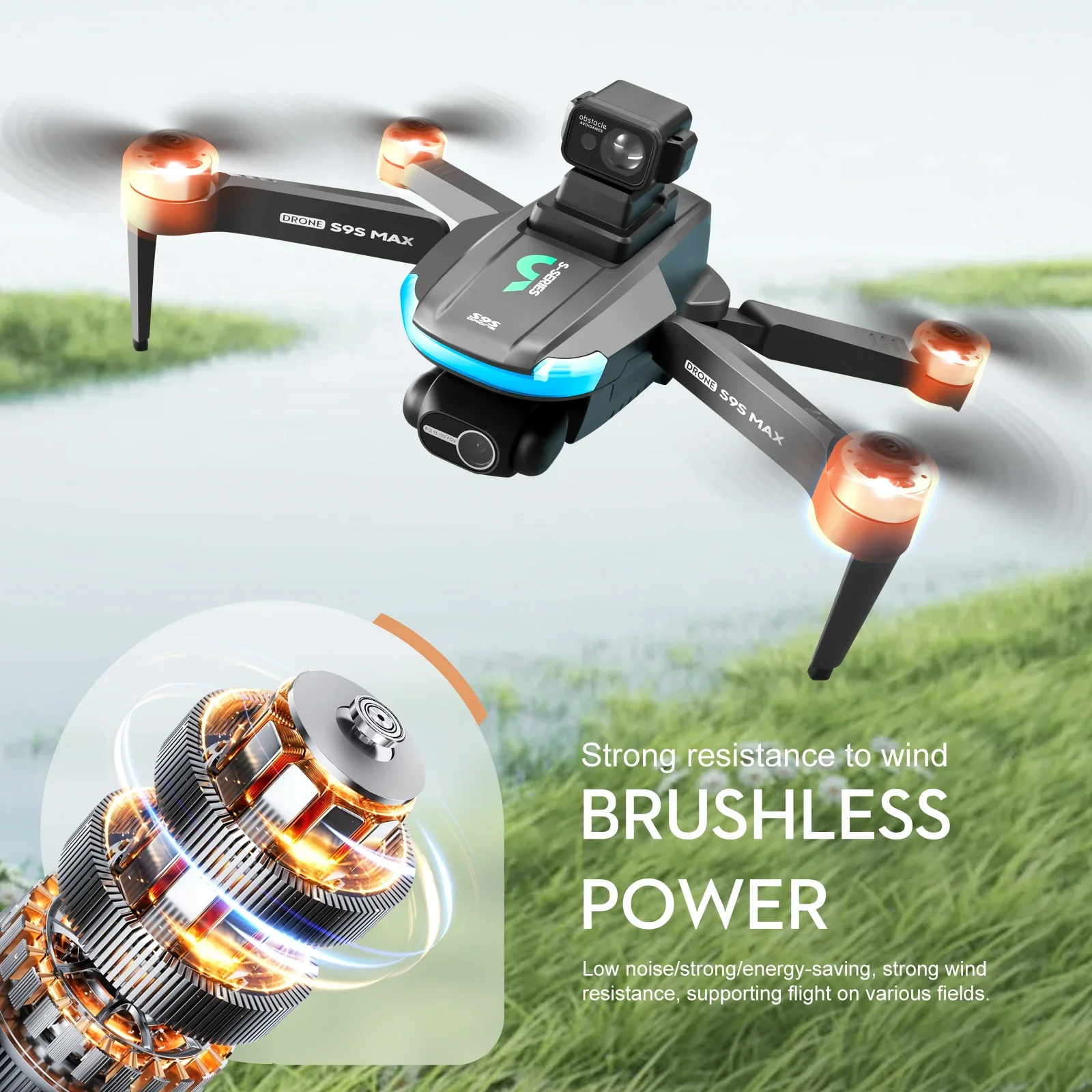 Nuevo S9S MAX MINI Drone 4K 2  - Drone Battery Box reseña y precio