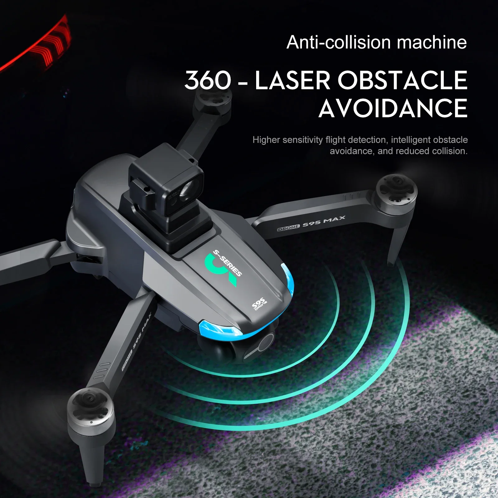 Nuevo S9S MAX MINI Drone 4K 2  - Drone Battery Box reseña y precio