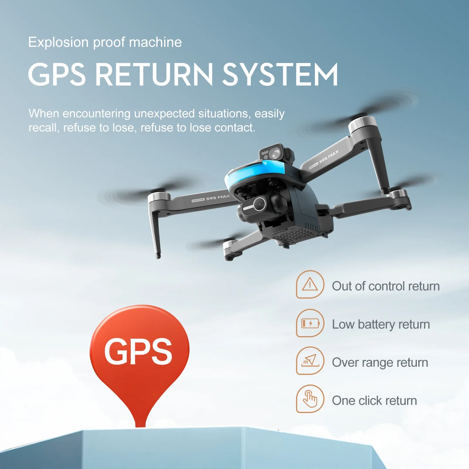 Nuevo S9S MAX MINI Drone 4K 2  - Drone Battery Box reseña y precio