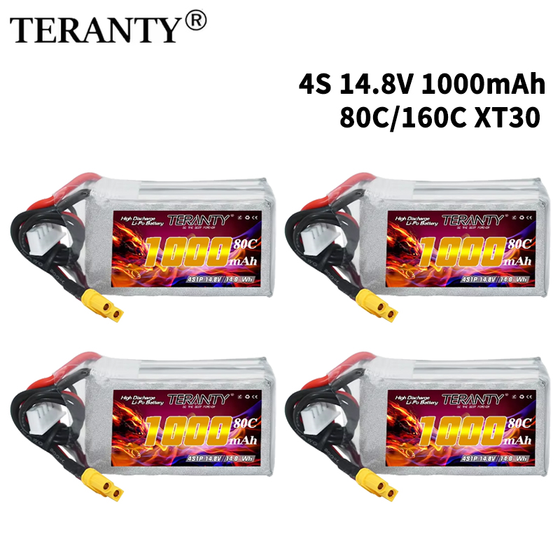 Batería Lipo TERANTY 4S 1000mA - Drone Battery 4S reseña y precio