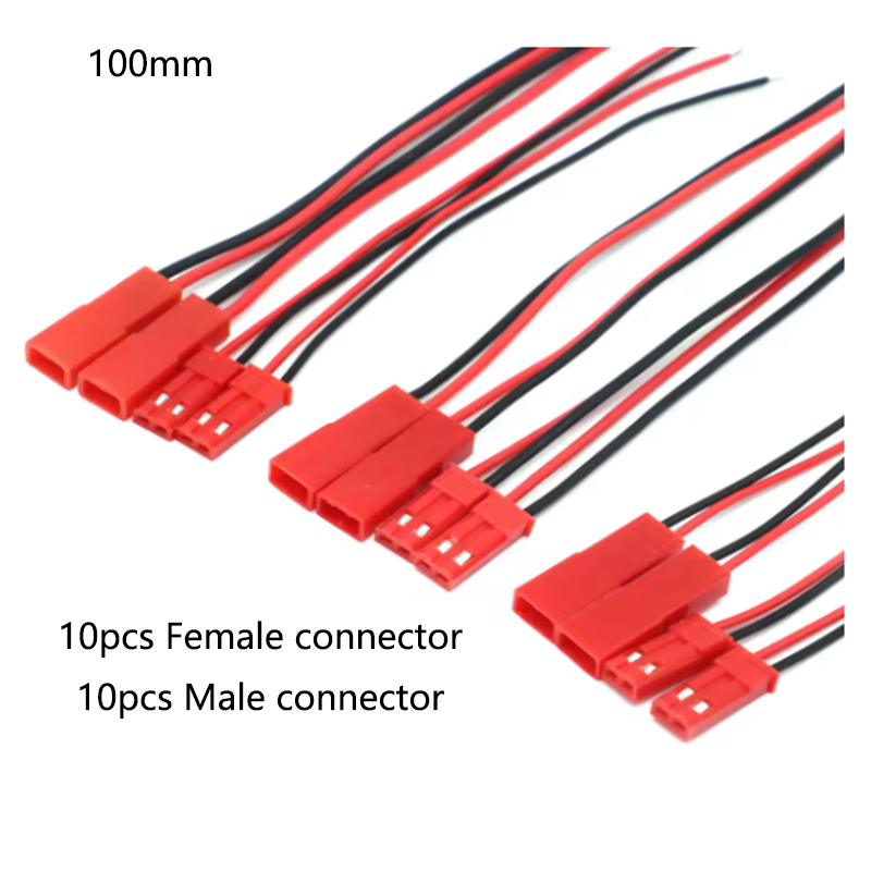 20 piezas 100mm 150mm 200mm JS - Drone Battery Connector reseña y precio