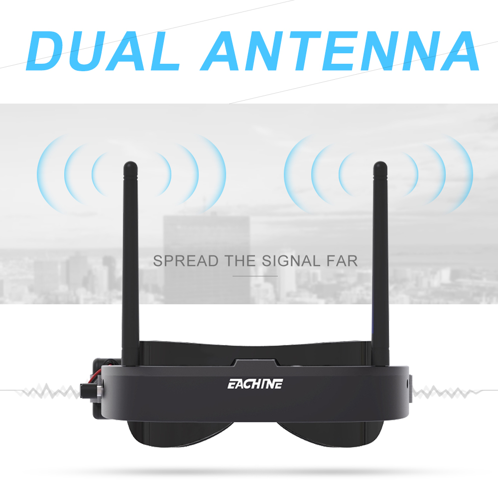 Gafas Eachine EV100 720*540 5, - Drone Battery Box reseña y precio