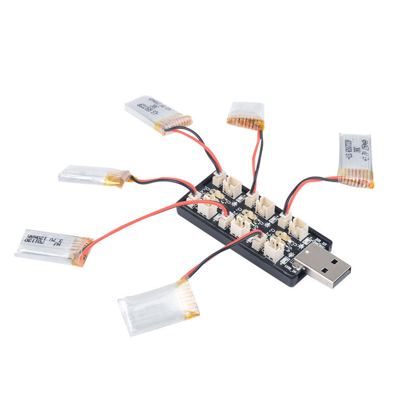 6CH USB 1S LiPo/LiHv 3,7 V/4,2 - Drone Battery Connector reseña y precio