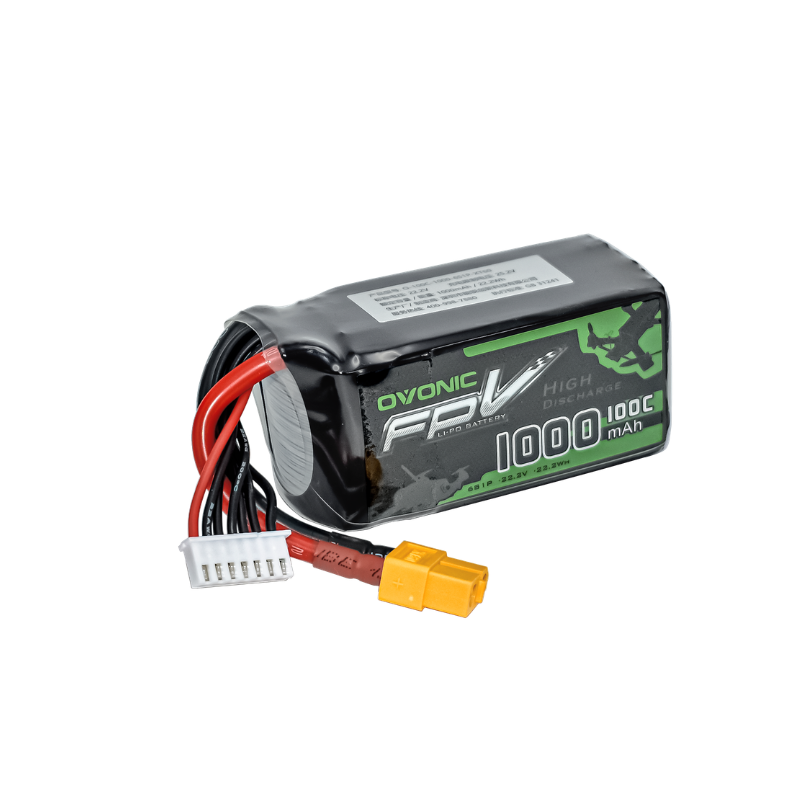 2 Baterías LiPo OVONIC de 1000 - Drone Battery 6S reseña y precio