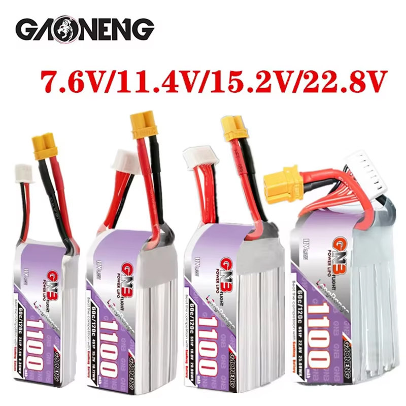 GNB 1100mAh 2S 3S 4S 6S 60C/12 - Drone Battery 4S reseña y precio