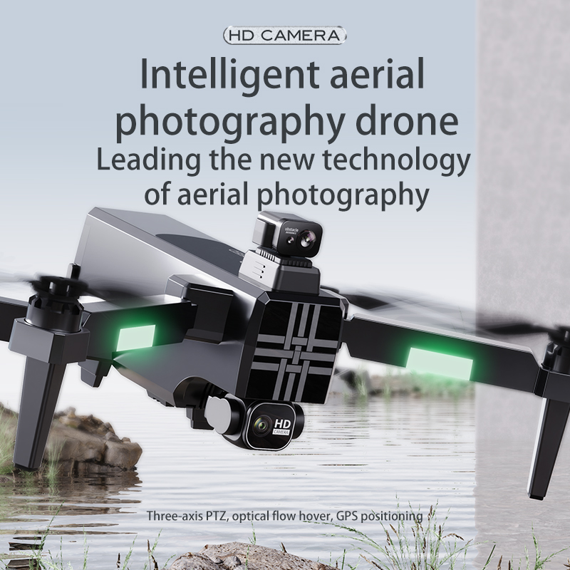 Dron A380 4K HD de tres ejes,  - Drone Battery Balance Charger reseña y precio