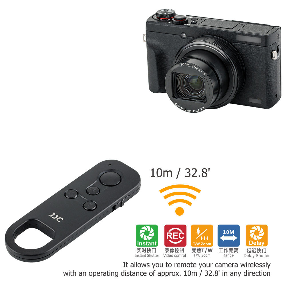 JJC BR-E1 Control remoto Bluet - Canon Camera Eos R50 reseña y precio
