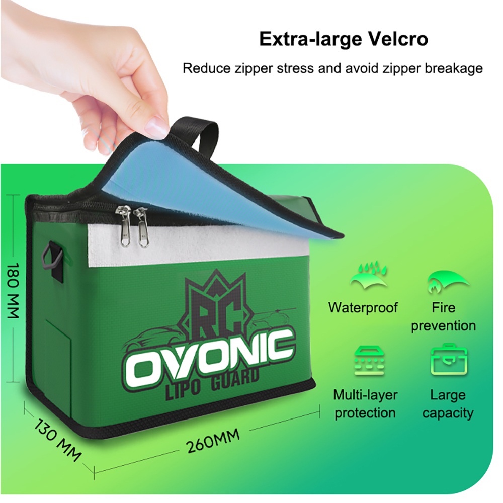 Bolsa de seguridad para baterí - Drone Battery Bag reseña y precio