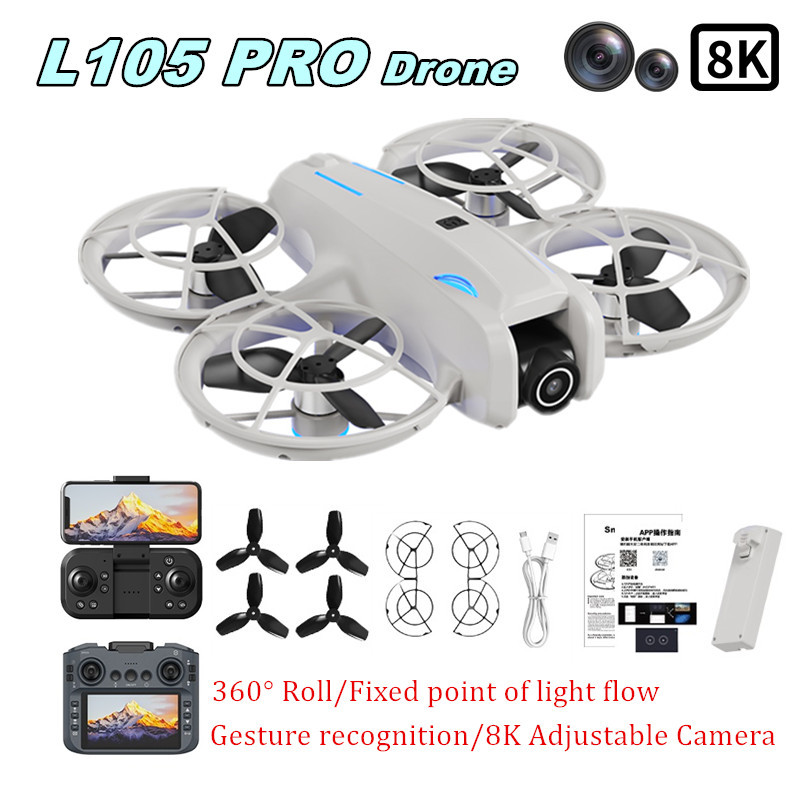 Dron L105 PRO Duel con Lente 8 - Drone Battery Balance Charger reseña y precio